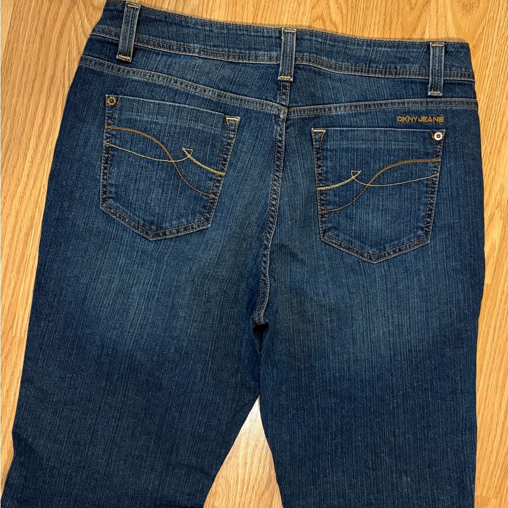 DKNY Dark Blue Ankle Jeans